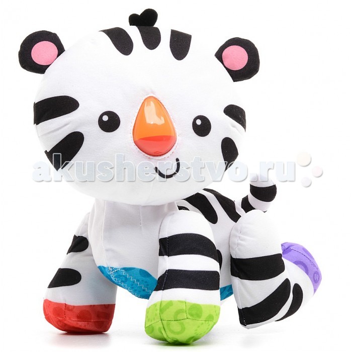 Интерактивная игрушка Fisher Price Mattel ТигренокMattel Тигренок Интерактивная игрушка Fisher Price Mattel ТигренокMattel ТигренокИнтерактивная игрушка Fisher Price Mattel Тигренок привлечет внимание малыша яркой окраской и световыми элементами. Тигренок ползает под звуки веселой музыки. С этой игрушкой будет приятно и интересно играть малышам! Особенности: Игрушка в виде забавного тигра будет стимулировать развитие ребенка При нажатии на спинку тигра игрушка начинает развлекать ребенка веселыми мелодиями и привлекательными звуками, нос мигает ярким огоньком Игрушечный тигренок может самостоятельно ползать, заставляя малыша двигаться за ним Игрушка стимулирует раннее развитие ребенка Привлекательные яркие элементы развивают сенсорное восприятие и интеллектуальное развитие Ребенок при воспроизведении звуковых и световых элементов учится устанавливать причинно-следственные связи Крупная моторика и общая двигательная активность развиваются при следовании за интерактивным тигренком Игрушка-ползунок поможет малышу активно ползать и удерживать взгляд на ярком предмете Для работы игрушки необходимы 3 батарейки АА<br>
