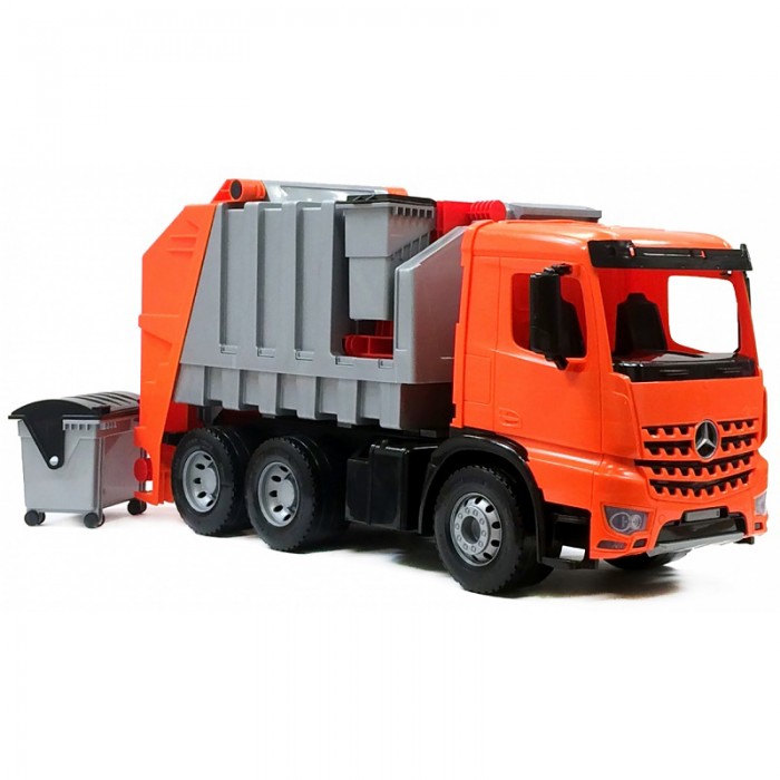 

Лена Машина Мусоровоз Mercedes Arocs 74 см