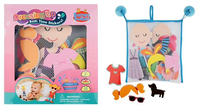 Купание малыша , Игрушки для ванны Barney&Buddy Стикеры для ванны Модные наряды арт: 392484 - Игрушки для ванны Купание малыша , Игрушки для ванны Barney&Buddy Стикеры для ванны Модные наряды арт: 392484 - Игрушки для ванны
