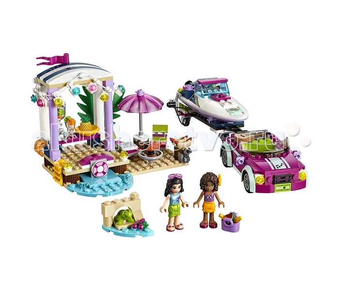 

Конструктор Lego Friends 41316 Лего Подружки Скоростной катер Андреа, Friends 41316 Лего Подружки Скоростной катер Андреа