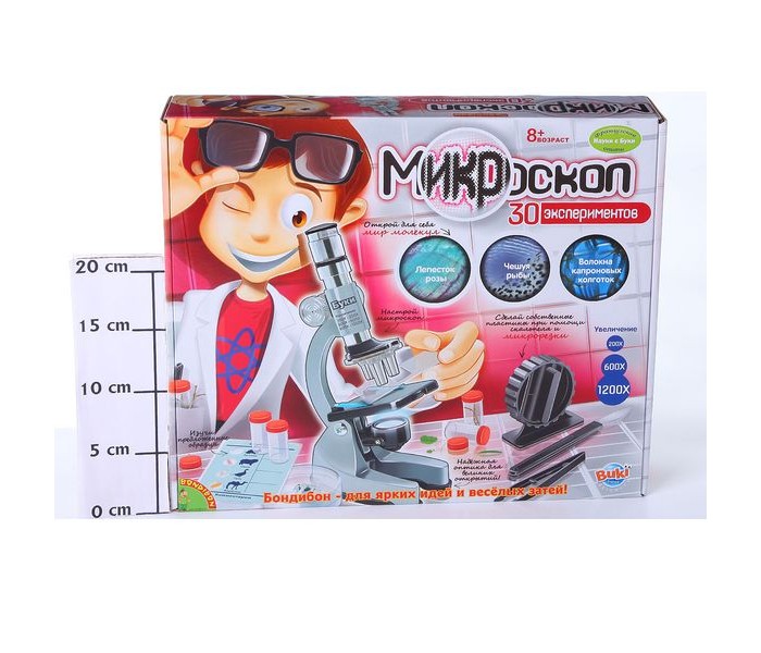 

Bondibon Французские опыты Науки с Буки Микроскоп (30 экспериментов), Французские опыты Науки с Буки Микроскоп (30 экспериментов)