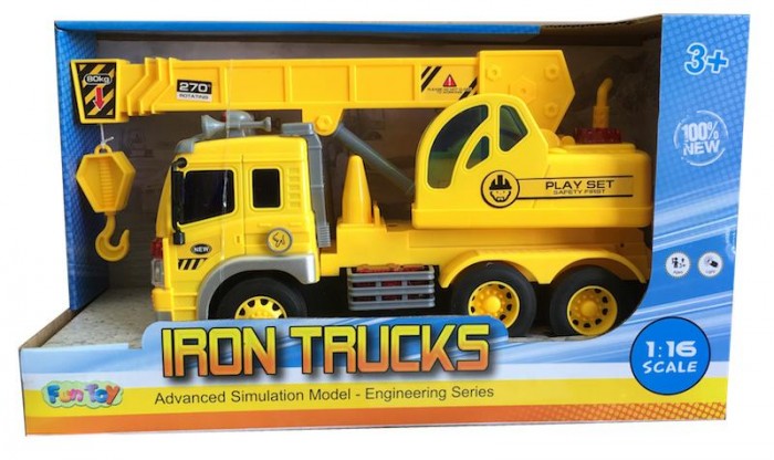 фото Fun toy грузовик инерционный электромеxанический 44404/13