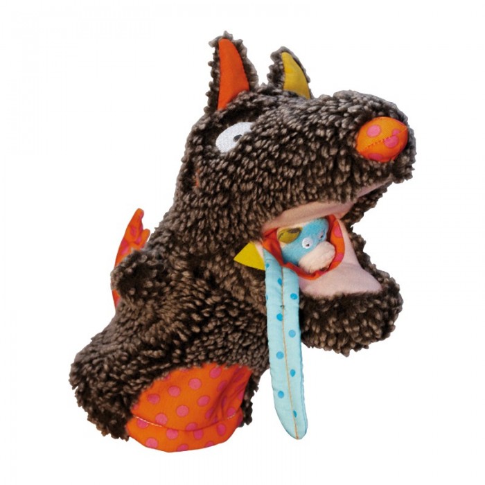 

Ebulobo Игрушка на руку Волк-Обжора, Игрушка на руку Волк-Обжора