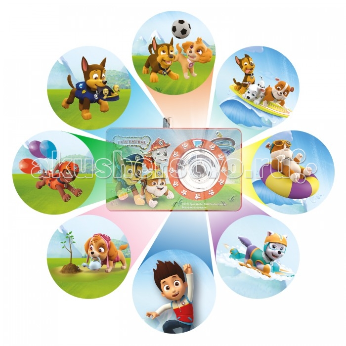 Ролевые игры Щенячий патруль (Paw Patrol) Фотоаппарат-проектор 10х7х3 см проектор