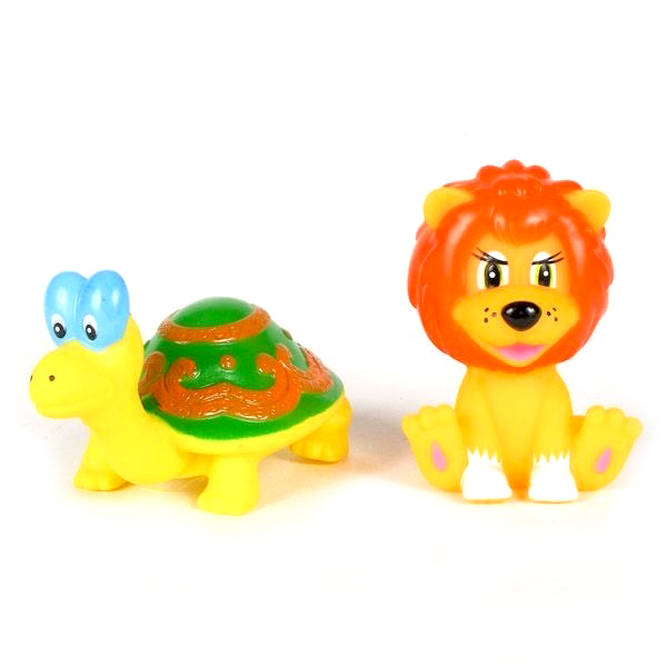 Игрушки для ванны Играем вместе Набор для ванной Львенок и черепаха