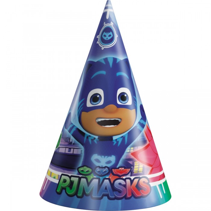 Товары для праздника Герои в масках (PJ Masks) Набор колпачков 6 шт.