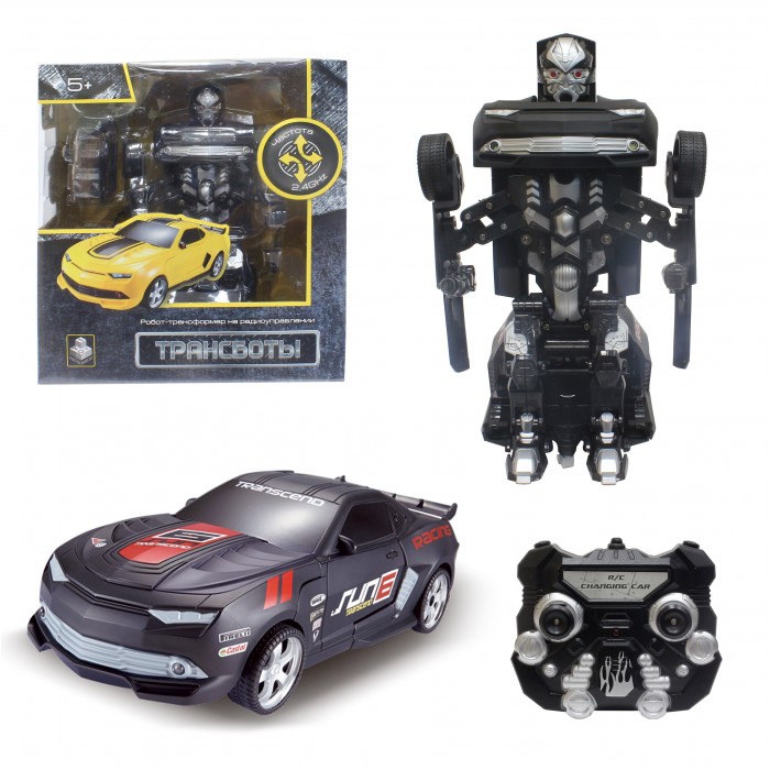 Роботы, 1 Toy Робот-трансформер Маслкар на р/у  - купить со скидкой