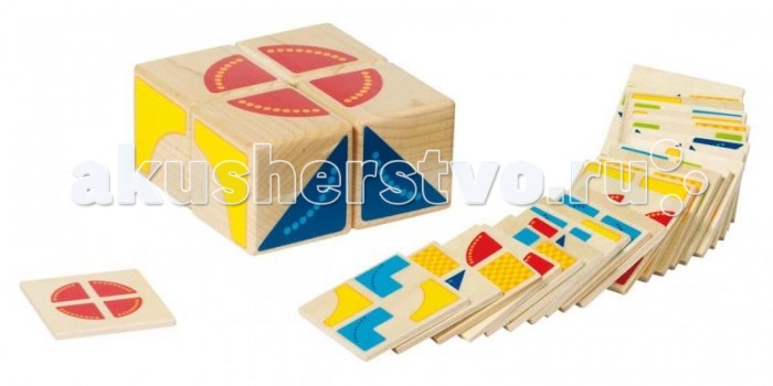 Развивающие игрушки Goki Игра Кубус карточки с заданиями