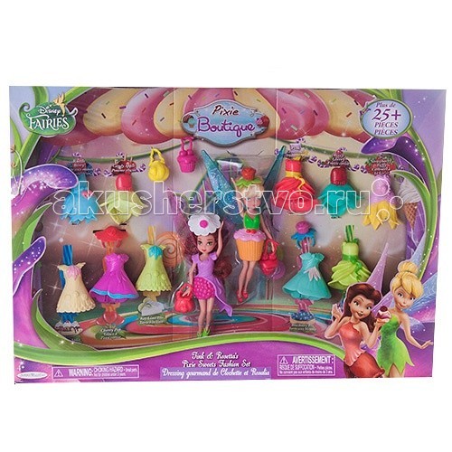 

Disney Fairies Набор из 2 кукол Фея 11 см 850530