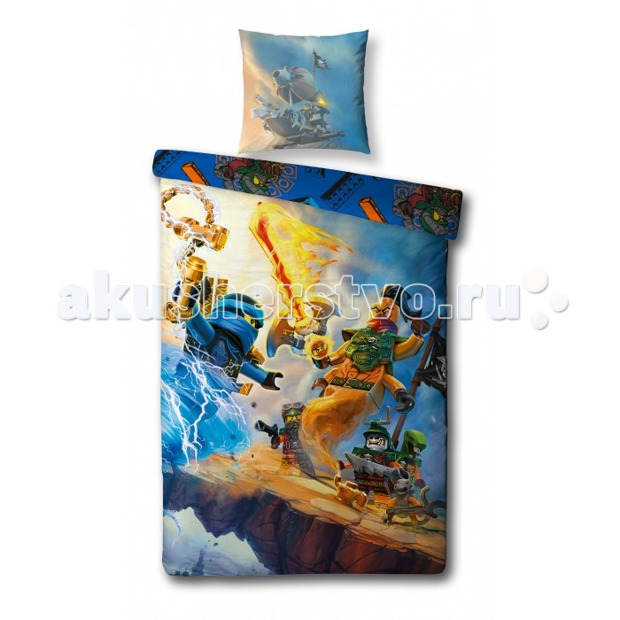 

Постельное белье Lego Ninjago Mania SNG (2 предмета)
