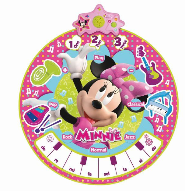 

Игровой коврик IMC toys Коврик Minnie музыкальный, Коврик Minnie музыкальный