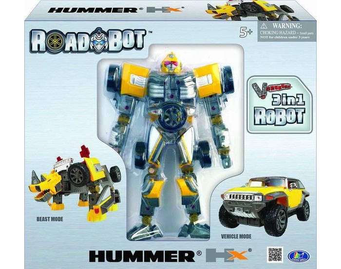

Happy Well Робот-трансформер Hammer HX 1:24, Робот-трансформер Hammer HX 1:24