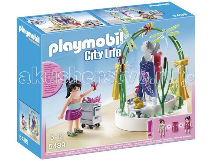 Конструктор Playmobil ВитринаВитрина Конструктор Playmobil ВитринаВитринаПрекрасная витрина, в которой выставлено два потрясающе красивых платья. Манекены подсвечиваются (требуется 3 батарейки типа 1,5 V AAA, в комплект не входят). Ты можешь использовать эти платья, чтобы одеть продавщицу, а также можешь поменять ей прическу. Можно декорировать витрину по своему усмотрению, для этого в наборе есть масса аксессуаров. Дополнительные прически для продавщицы ты найдешь в салоне красоты 5487, а платья в меблированном торговом центре 5485 или бутике 5486. Материал - пластмасса. Для детей от 5 лет.<br>