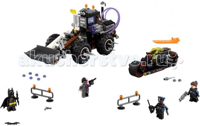 

Конструктор Lego Batman Movie 70915 Разрушительное нападение Двуликого