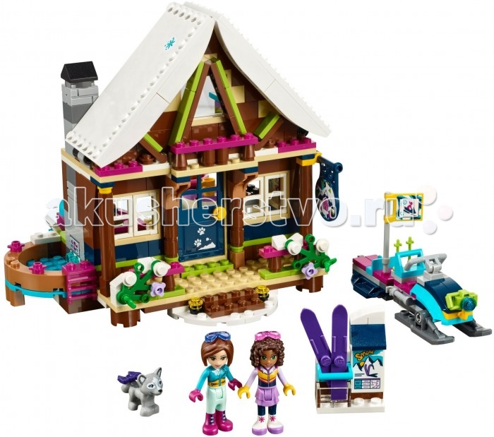 фото Конструктор Lego Friends 41323 Лего Подружки Горнолыжный курорт Шал