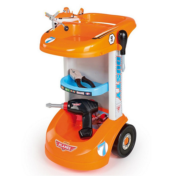 

Smoby Тележка с инструментами Самолеты, Тележка с инструментами Самолеты