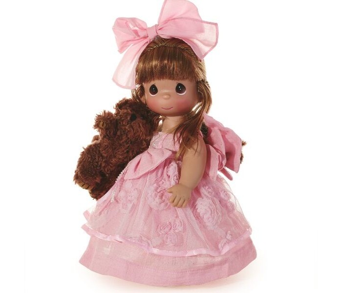 фото Precious Кукла Сны о плюшевом медведе рыжая 30 см