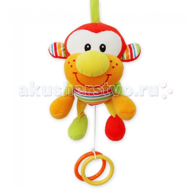 Подвесные игрушки MAPA baby Обезьянка музыкальная
