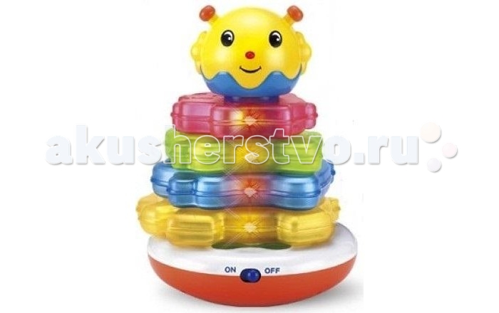Развивающие игрушки S+S Toys Пирамида Солнышко фигурки игрушки s s развивающая игра бегающий дракончик