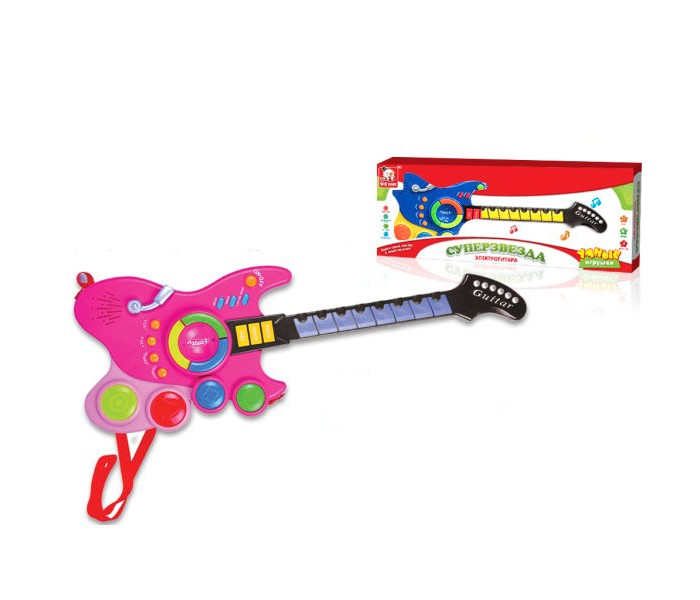 Музыкальные игрушки S+S Toys Гитара музыкальные игрушки