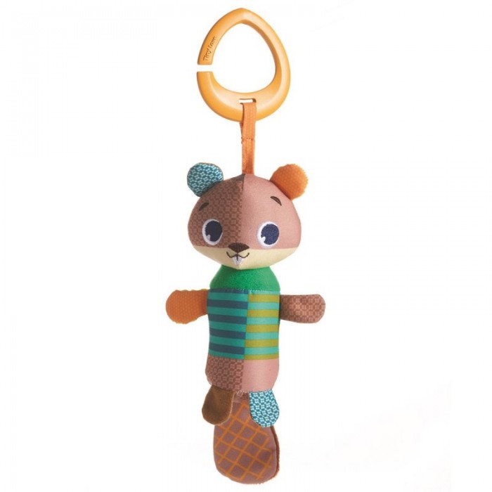 Подвесные игрушки Tiny Love Колокольчик Бобрик погремушки tiny love подвеска колокольчик бабочка