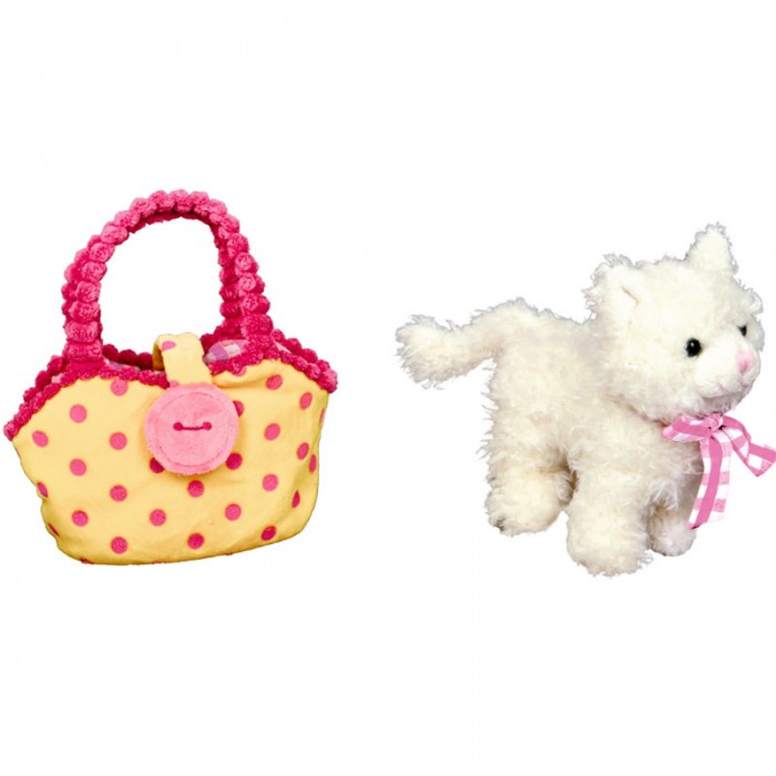 

Мягкая игрушка Spiegelburg Кошка Mimi в сумочке Lustige Tierparade 16 см, Кошка Mimi в сумочке Lustige Tierparade 16 см