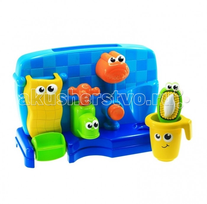 Купание малыша , Игрушки для ванны Happy Kid Toy Набор для купания Мойдодыр арт: 468841 - Игрушки для ванны Купание малыша , Игрушки для ванны Happy Kid Toy Набор для купания Мойдодыр арт: 468841 - Игрушки для ванны