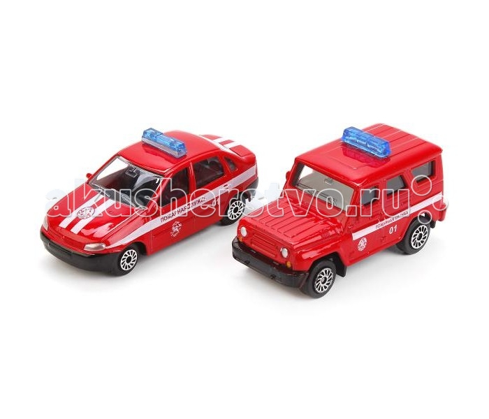 

Технопарк Набор Пожарная часть 92090F-R, Набор Пожарная часть 92090F-R
