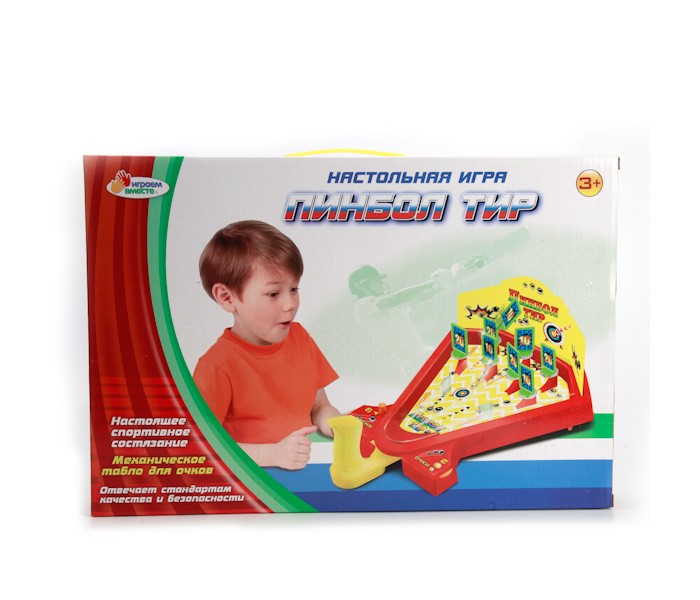 

Играем вместе Настольная игра Пинбол Тир, Настольная игра Пинбол Тир