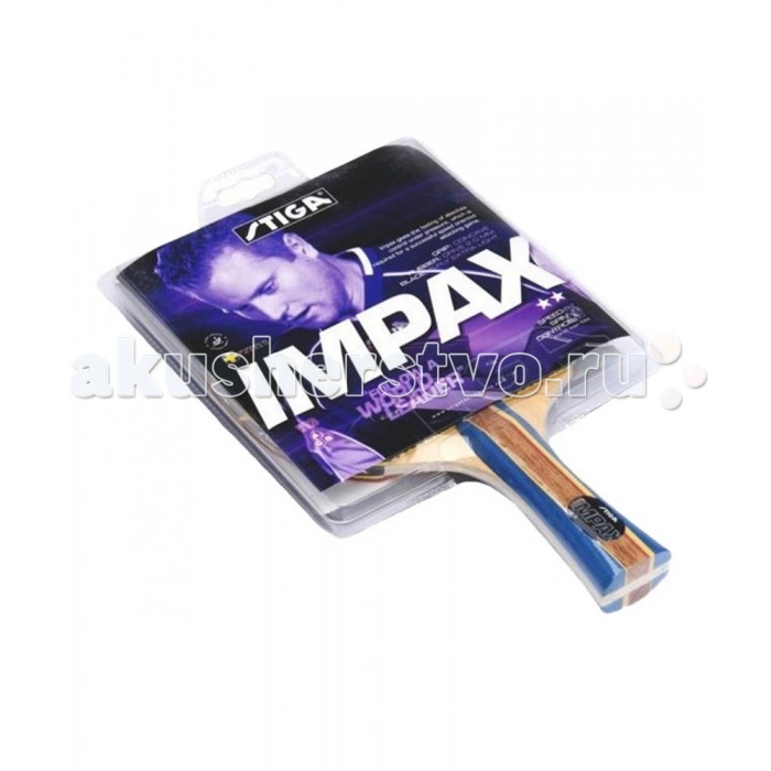 Спортивный инвентарь Stiga Ракетка для настольного тенниса 2 Impax