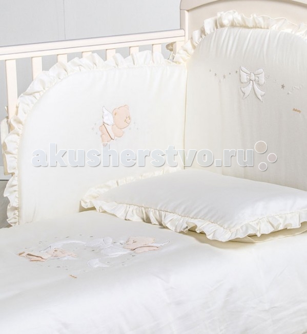 фото Комплект в кроватку italbaby sweet angels (5 предметов)