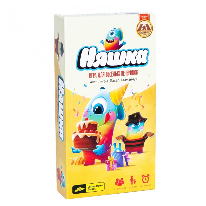 

Cosmodrome Games Настольная игра Няшка, Настольная игра Няшка