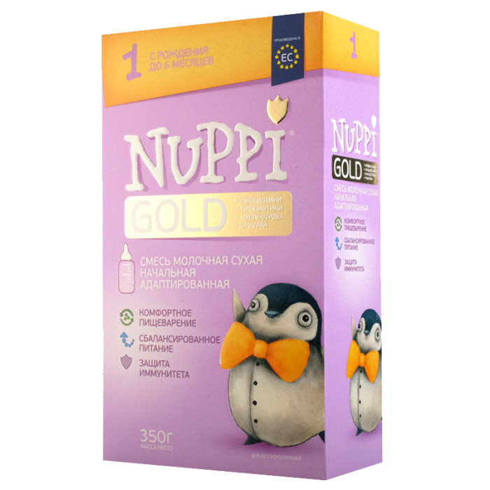 GOLD 1 Сухая <b>молочная смесь</b> от 0 до 6 мес. 350 г <b>Nuppi</b> - купить ...