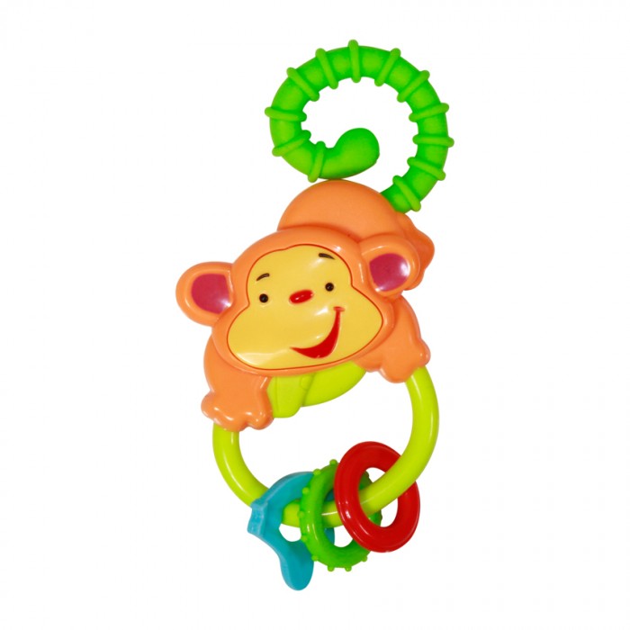 Погремушки Bertoni (Lorelli) Toys Мартышка погремушки plan toys погремушка зайчик