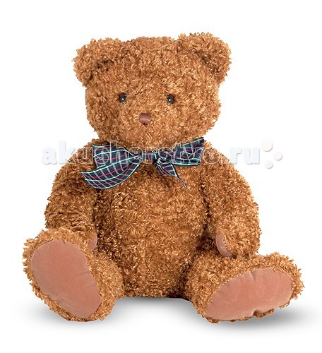 Мягкие игрушки Melissa & Doug Маленький бурый мишка мягкие игрушки абвгдейка мягкая игрушка дельфин лучший друг с вышивкой 55 см