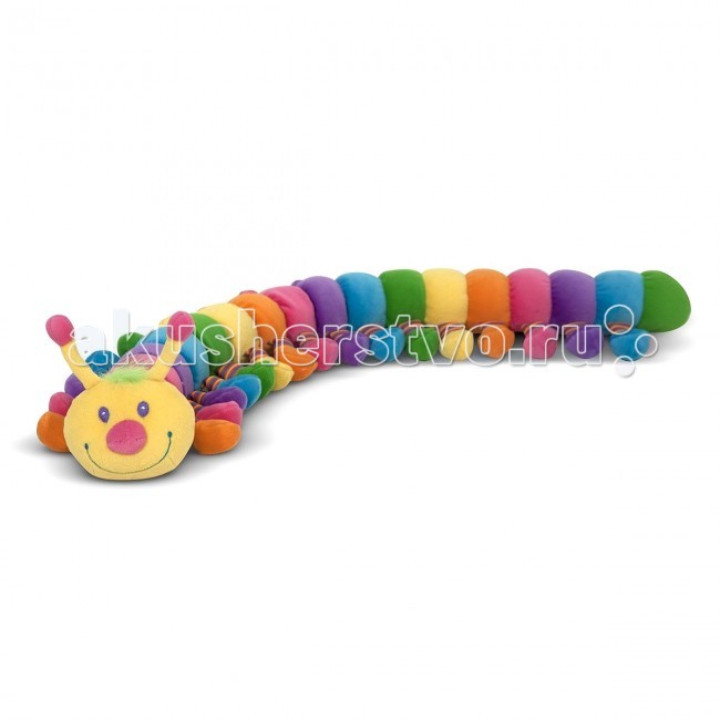 

Мягкая игрушка Melissa & Doug Радужная Гусеница 13 см, Радужная Гусеница 13 см