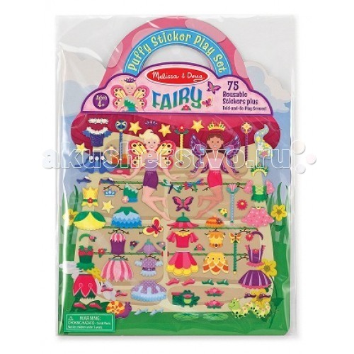 

Melissa & Doug Стикеры Феи 75 шт., Стикеры Феи 75 шт.