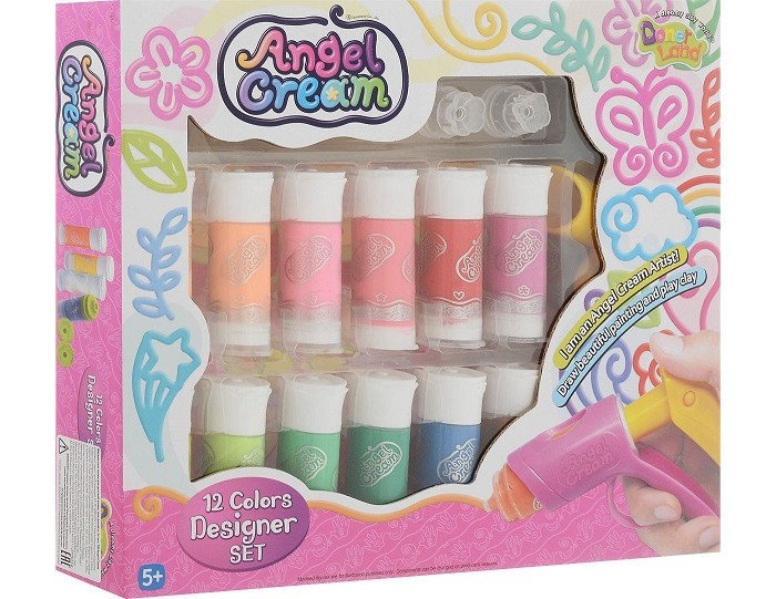 

Angel Cream Набор для 3D рисования Дизайнер, 12 цветов, Набор для 3D рисования Дизайнер, 12 цветов