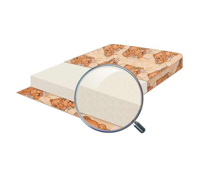 Матрасы BoomBaby Холо Комфорт Хард (бязь) 120х60 см