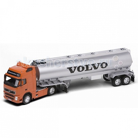 Welly Модель грузовика 1:32 Volvo FH12 (цистерна)Модель грузовика 1:32 Volvo FH12 (цистерна) Welly Модель грузовика 1:32 Volvo FH12 (цистерна)Модель грузовика 1:32 Volvo FH12 (цистерна)Модель грузовика 1:32 Volvo FH12 (цистерна) Коллекционная модель седельного тягача с цистерной Volvo FH12 в масштабе 1:32.<br>