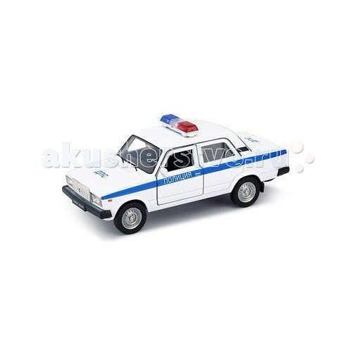 Машины Welly Модель машины 1:34-39 Lada 2107 Полиция