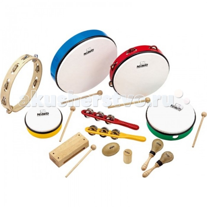 

Музыкальный инструмент Meinl Комплект перкуссии NinoSET012, Комплект перкуссии NinoSET012