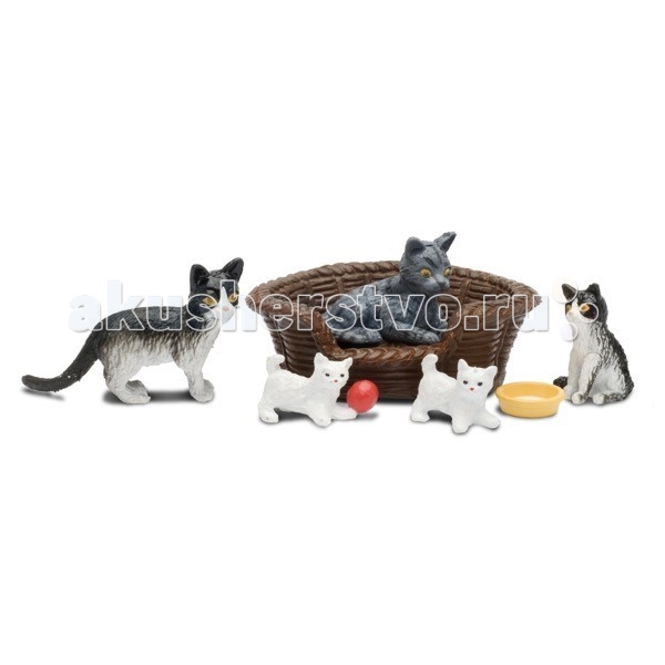 фото Lundby фигурки смоланд кошачья семья