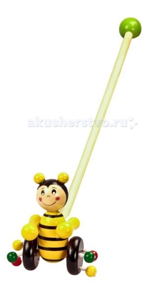 Каталки-игрушки Mapacha Каталка Пчелка каталки fisherprice игрушка каталка слоник