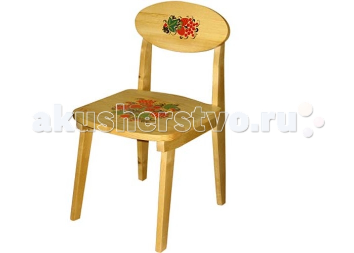 Купить Детские столы и стулья, Хохлома Стул детский Ягоды/Листья