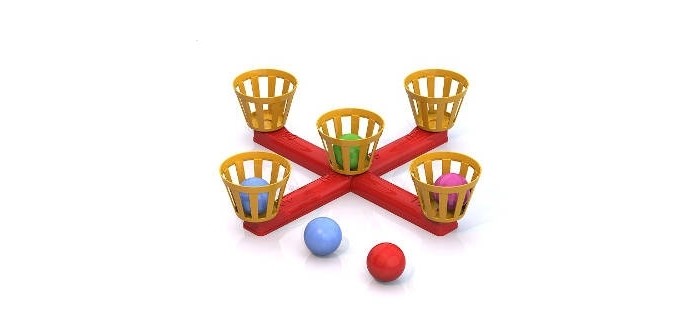 <b>Нордпласт Игра напольная Веселый</b> баскетбол - Акушерство.Ru