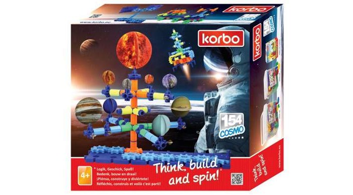 Конструктор Korbo Cosmo 154 элемента