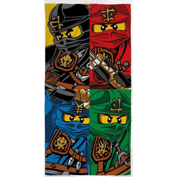 Полотенца Lego Полотенце Ninjago Team 70х140, Полотенца - артикул:528011 Полотенца Lego Полотенце Ninjago Team 70х140, Полотенца - артикул:528011