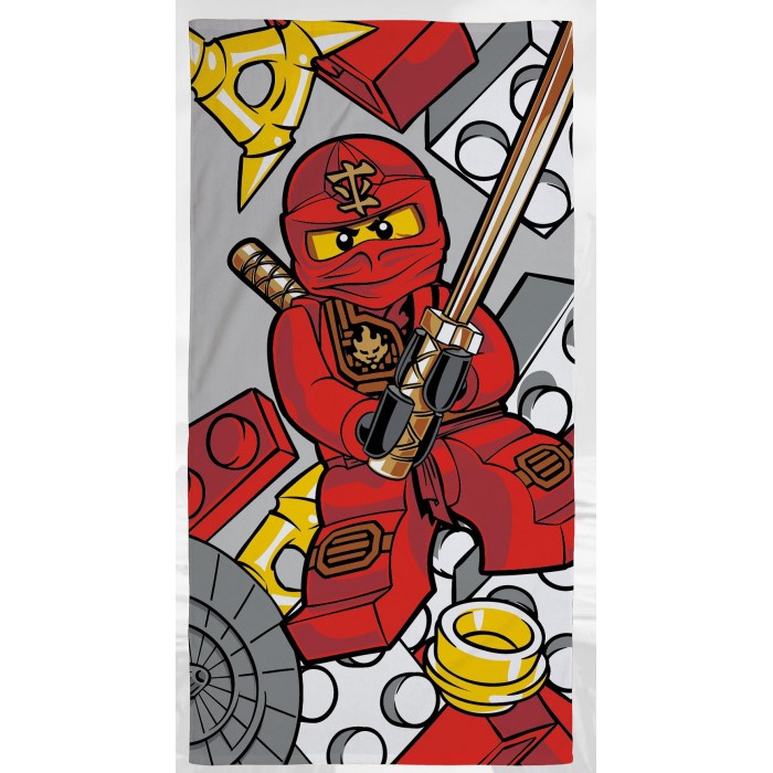 

Lego Полотенце Ninjago Kicking 70х140, Полотенце Ninjago Kicking 70х140