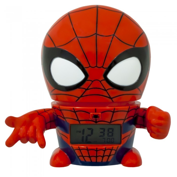 

Часы Марвел (Marvel) Будильник BulbBotz Spider-Man Человек-паук 14 см, Будильник BulbBotz Spider-Man Человек-паук 14 см